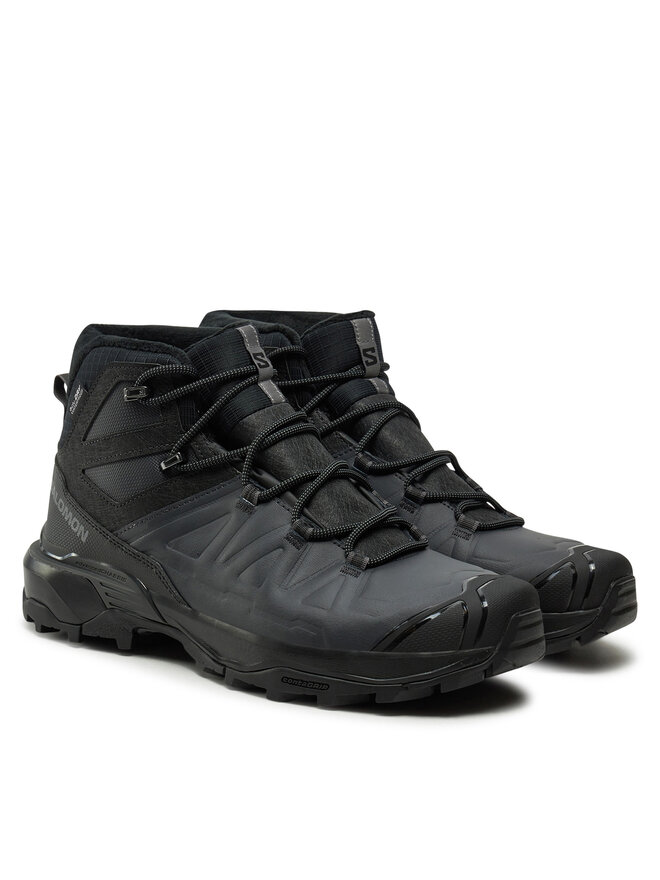 Треккинговые кроссовки X Ultra Snowpilot Waterproof L47585600 Salomon, черный — фото 2
