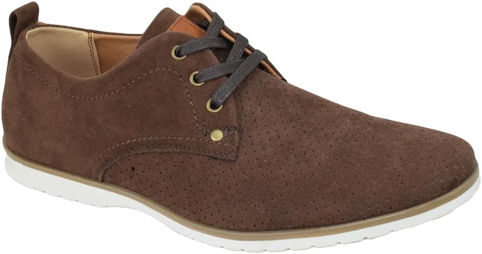 

Мужские классические туфли на шнуровке Oxfords для офиса и повседневной носки ARIDER ALAN-02 Soda, коричневый