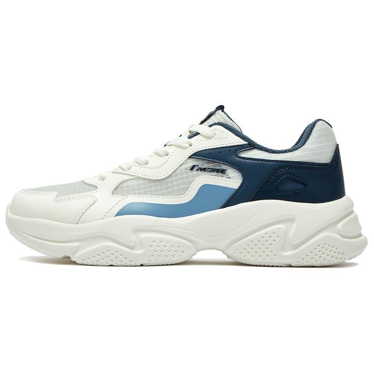 

361° Нескользящие, износостойкие, легкие, низкие повседневные туфли, мужские, белые, синие