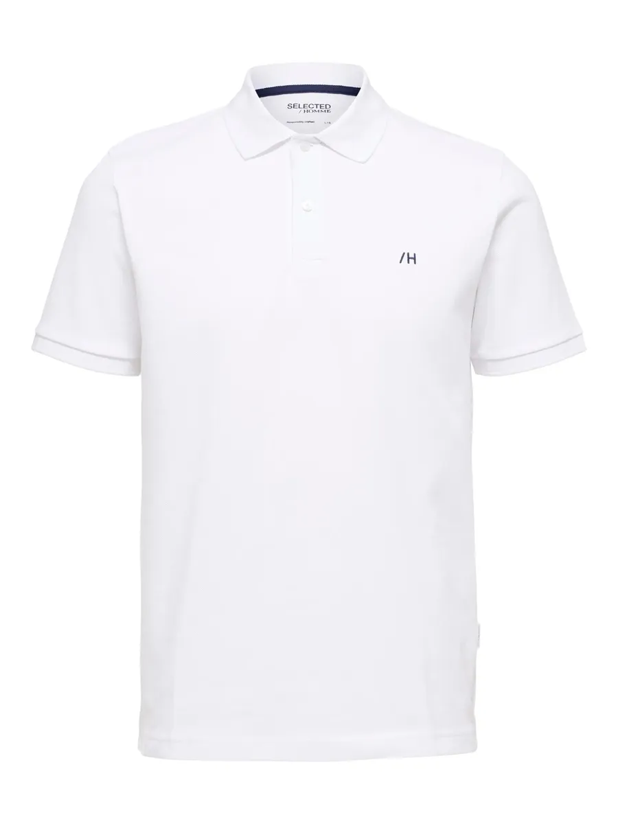 

Рубашка-поло SELECTED HOMME "SLHDANTE SS POLO NOOS", белый