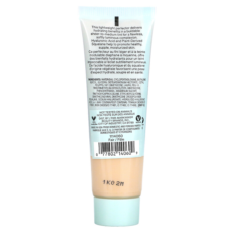wet n wild, Barefocus, увлажняющий тональный крем, 1114060 Fair, 27 мл (0,91 жидк. унц.) — фото 2