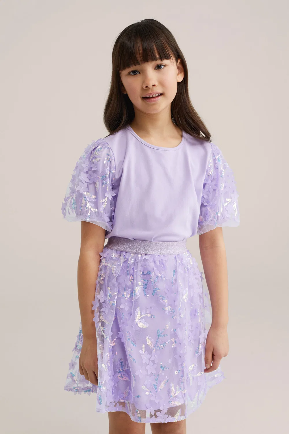 Футболка We Fashion, Lavender — фото 3