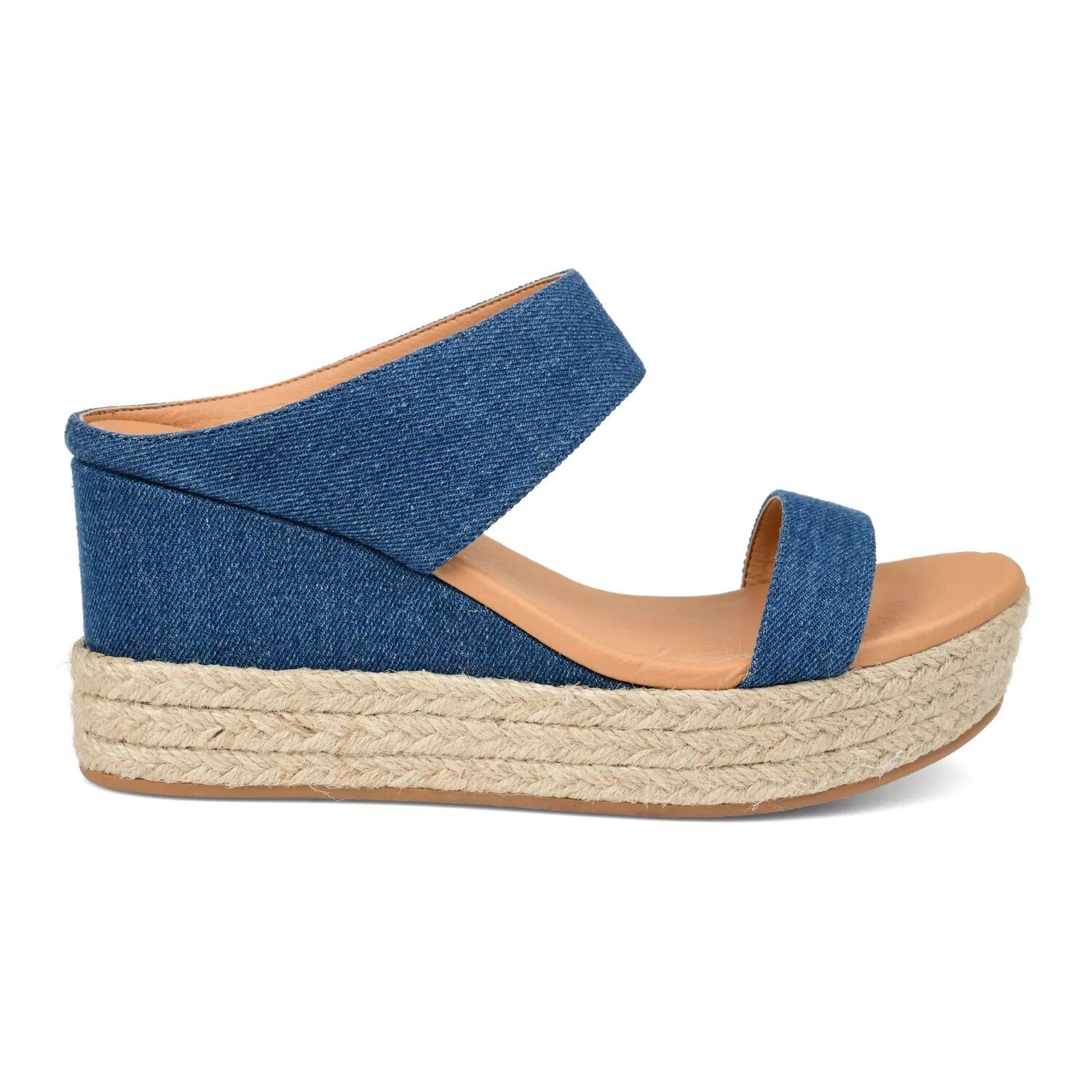 

Женские босоножки на танкетке Journee Collection Alissa Journee Collection, красный