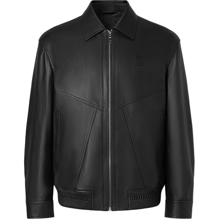 

Мужская кожаная куртка KARL LAGERFELD в стиле Business Casual, осень/зима 2025 Karl Lagerfeld / Karl Lagerfeld Jeans, черный