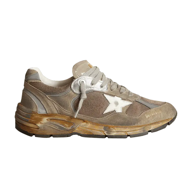 Кроссовки Golden Goose Wmns Dad-Star Dove Grey, коричневый