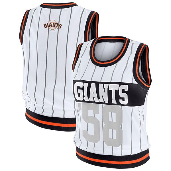 

Женский белый спортивный топ San Francisco Giants Wear By Erin Andrews