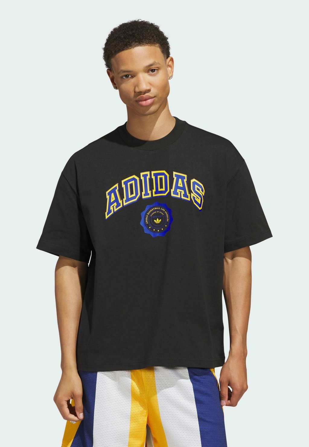 

Футболка с принтом SUMMER OF SPORT GRAPHIC Adidas Originals, черный