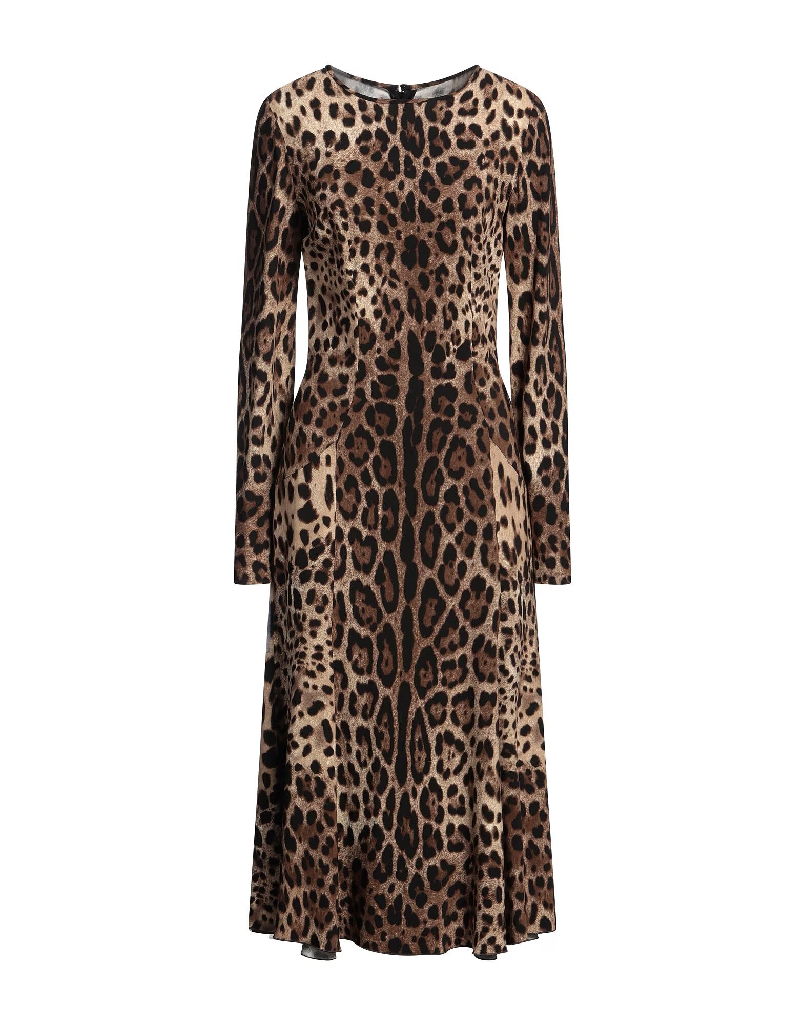 

Платье миди Dolce&Gabbana, коричневый