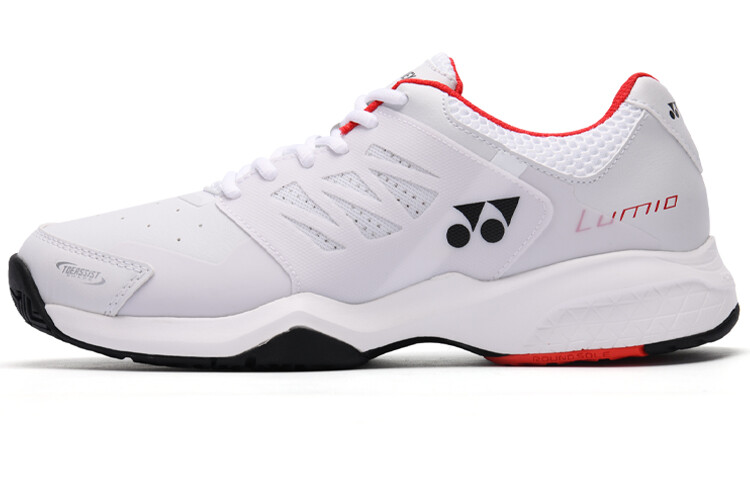 

Теннисные туфли унисекс с низким верхом белые/красные Yonex