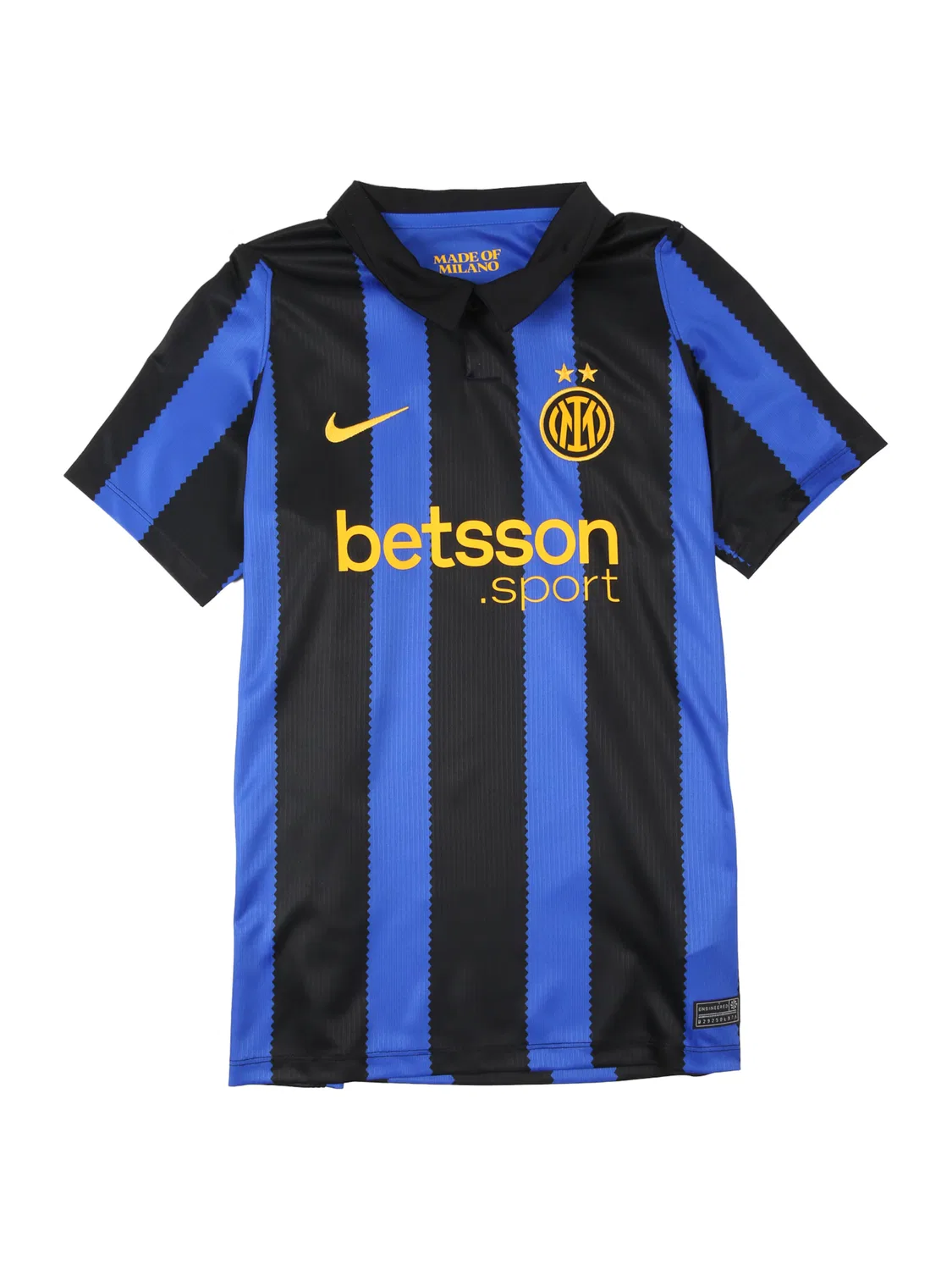 Футболка Nike Performance Shirt INTER STAD HM цвета лазурный, черный