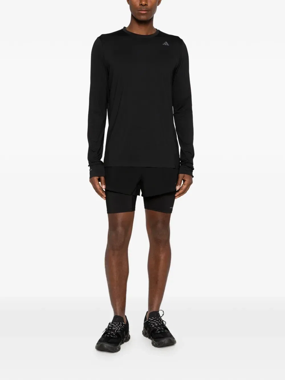 Футболка с длинными рукавами и логотипом X Entire Studios adidas, черный — фото 2