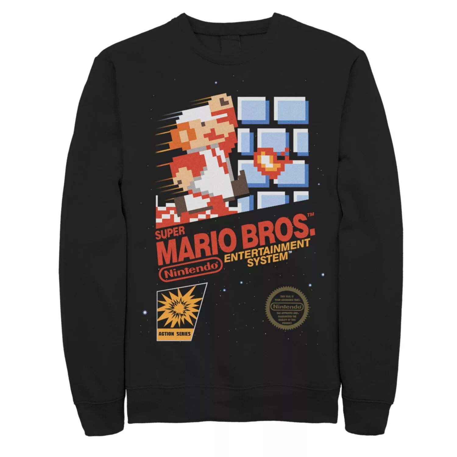 

Мужская толстовка Action Nintendo Super Mario Mario Dashin Licensed Character
