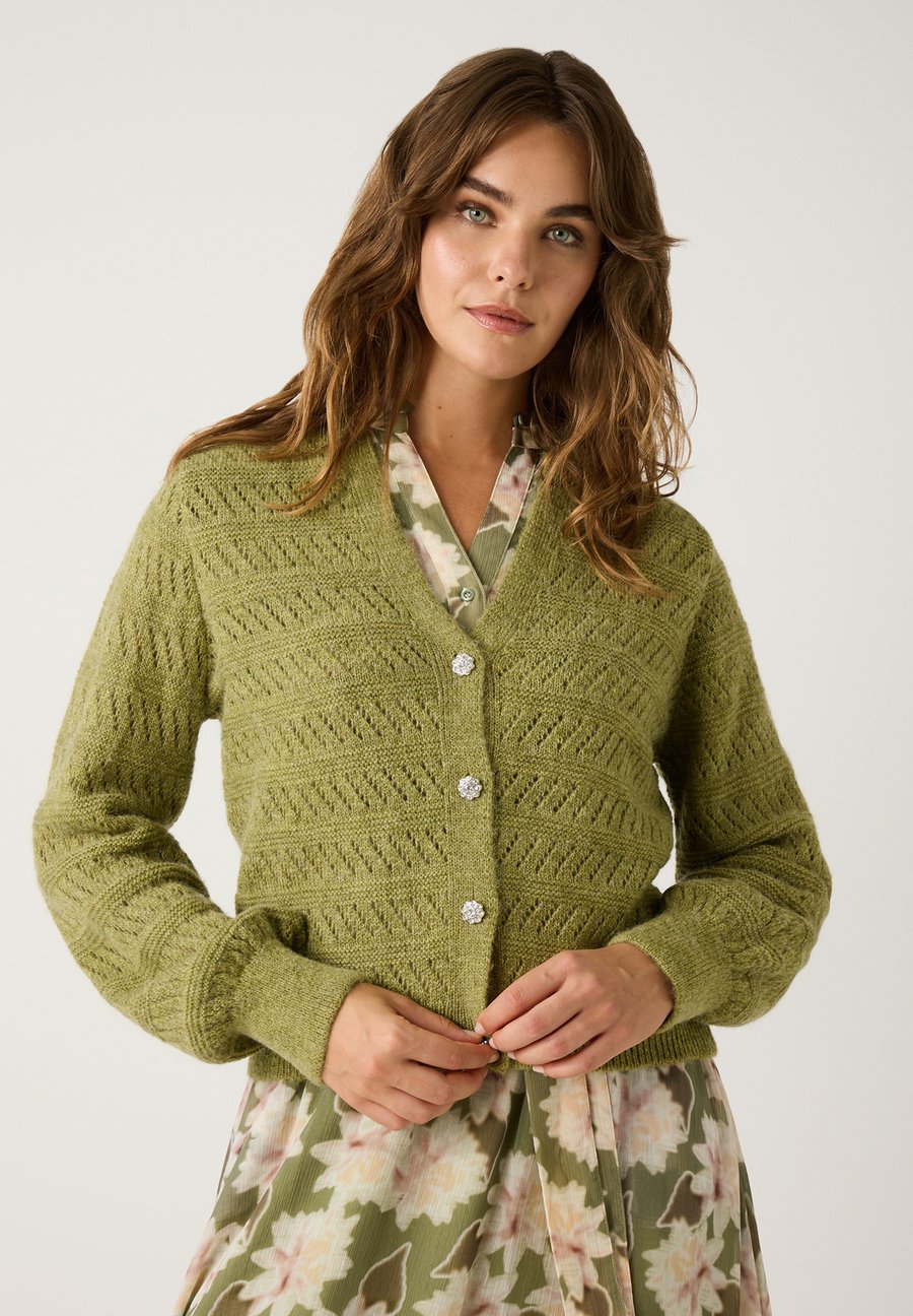 

Кардиган More & More Cardigan, Autumn Green/Green