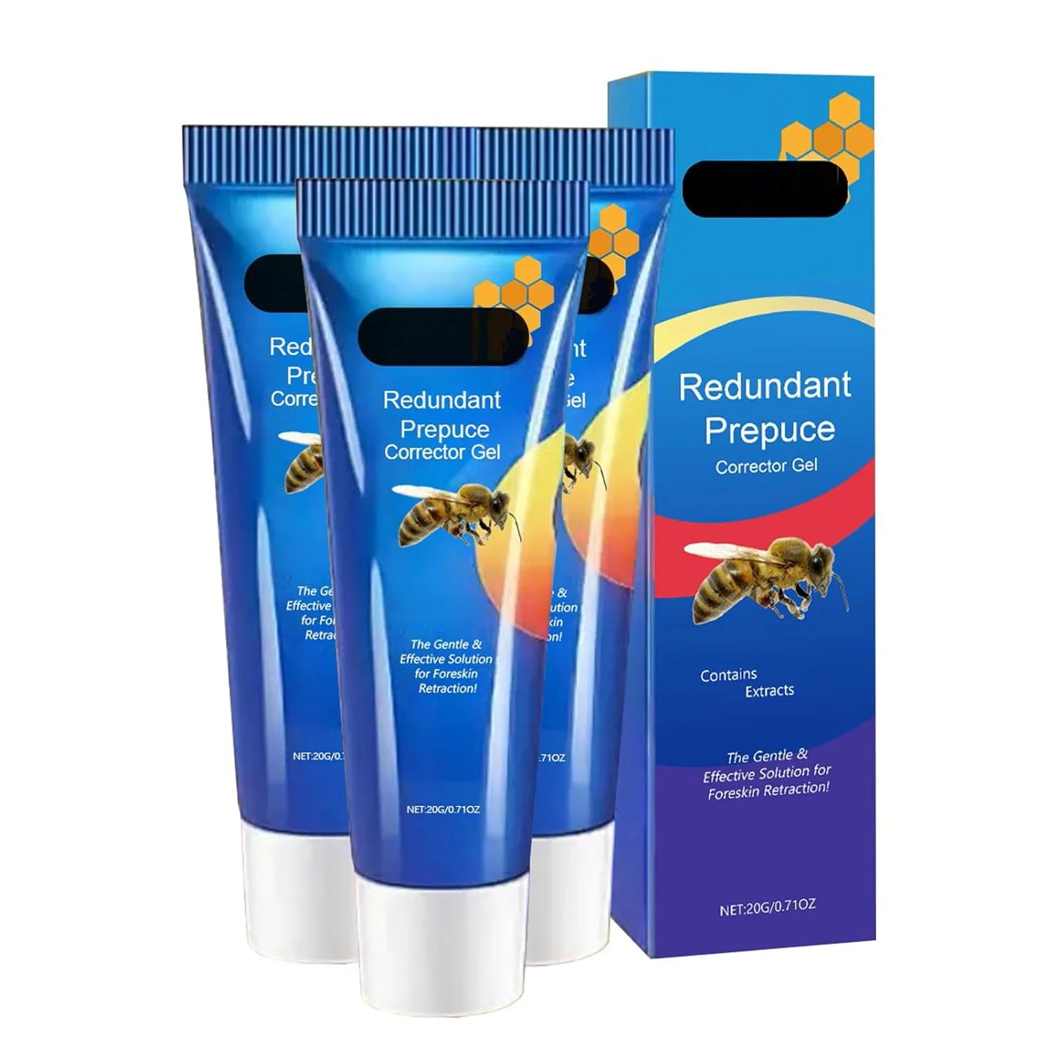 Гель для коррекции фимоза для мужчин Generisch, 3Pcs