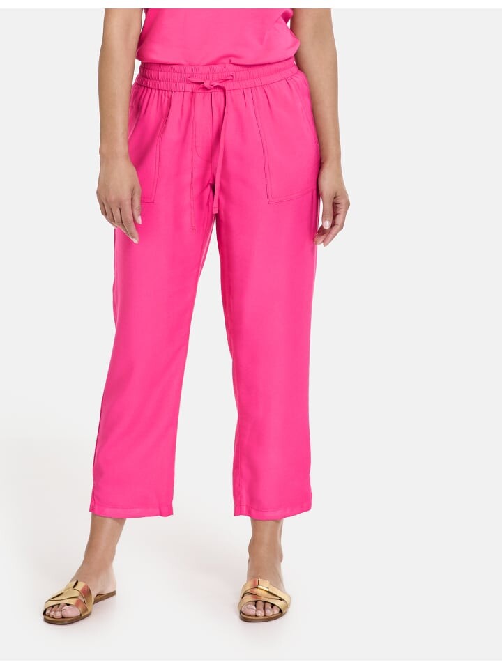 

Тканевые брюки Gerry Weber, цвет solar pink