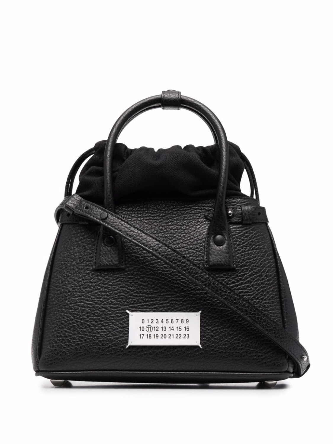 

Мини-сумка Maison Margiela 5AC с кулиской, черный