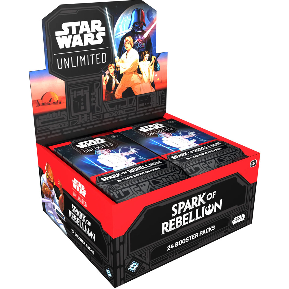 

Карточная игра Fantasy Flight Games Star Wars Unlimited TCG: Spark of Rebellion - Booster Box (24)