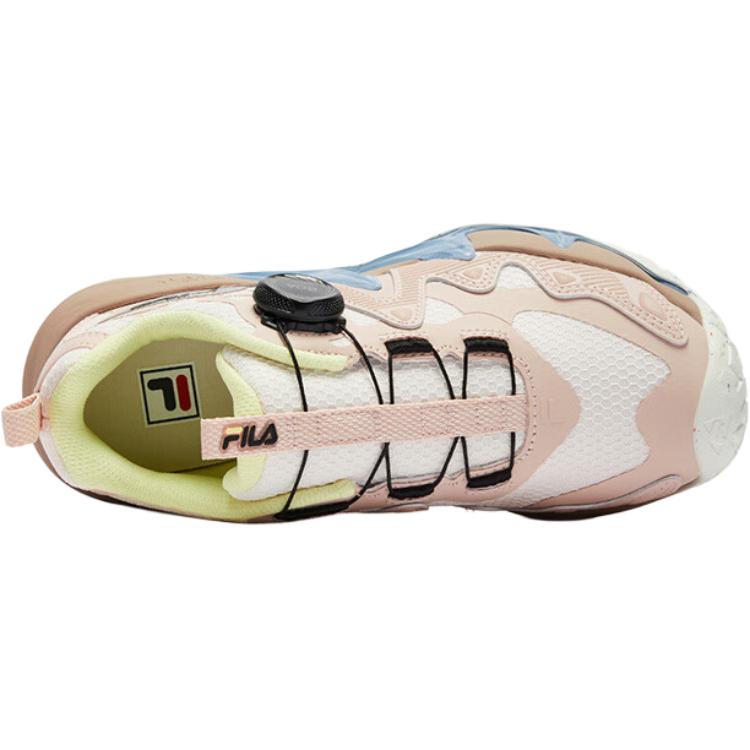 FILA KIDS Детские кроссовки с низким верхом, устойчивые к истиранию, фиолетово-розовые, для подростков — фото 2