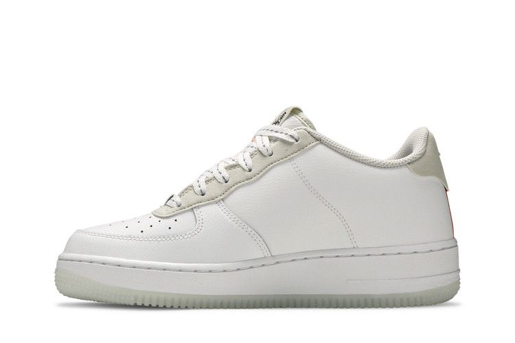 Кроссовки Nike Air Force 1 LV8 3 GS, White Total Orange — фото 3