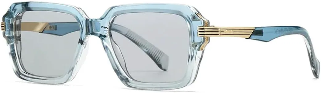 

Солнцезащитные очки с защитой UV400 | Линзы в стиле «панк-конфета» | Для женщин и мужчин, для занятий спортом на открытом воздухе и путешествий DSVIGF, C6 Light Blue