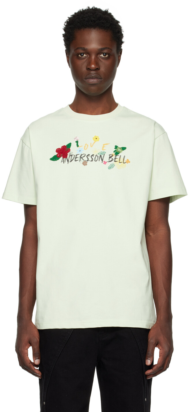 

Эксклюзивная зеленая футболка SSENSE Andersson Bell