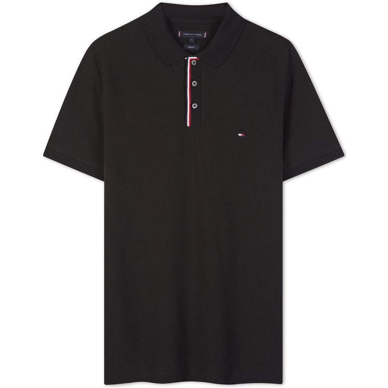 

Мужская поло Tommy Hilfiger, черный