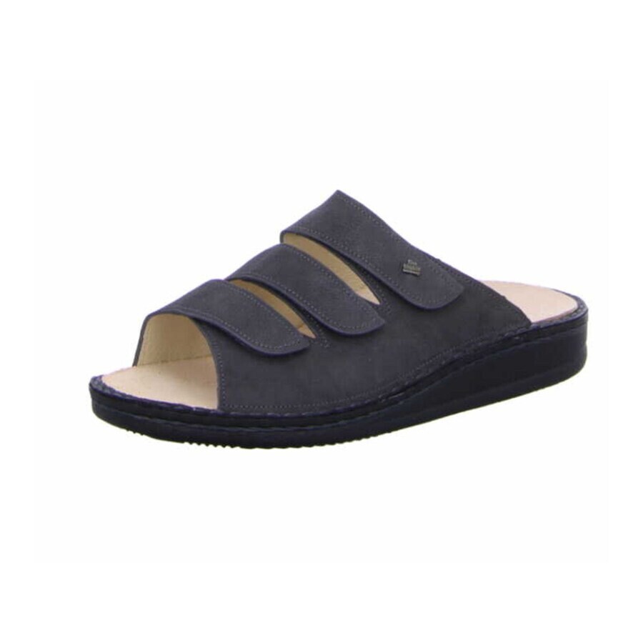 Классические слипоны Finn Comfort Mules Korfu, темно-серый