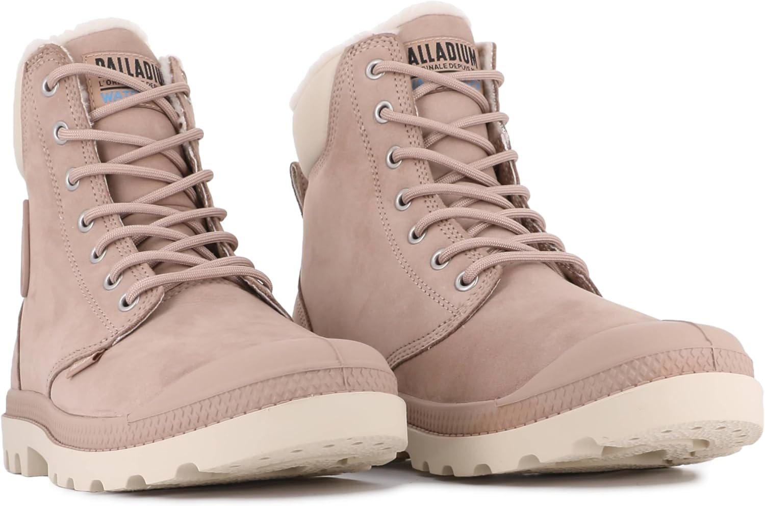 Мужские классические ботинки Palladium до щиколотки, розовый — фото 4