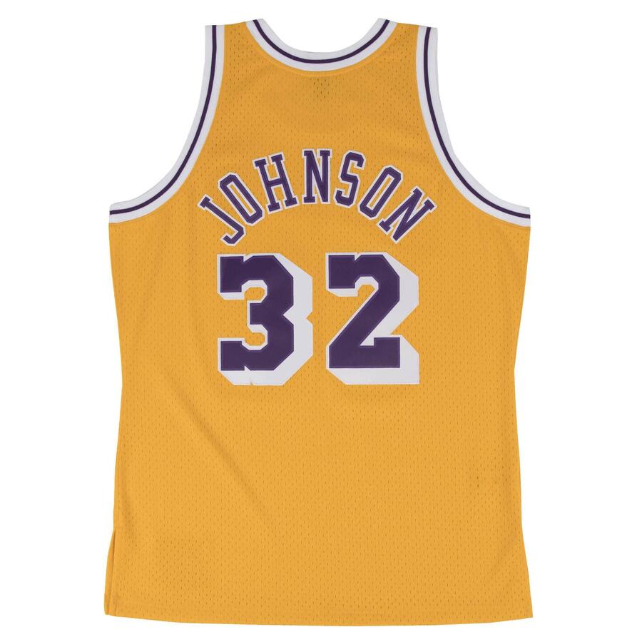 

Джерси Mitchell & Ness HWC Swingman Los Angeles Lakers Magic Johnson, жёлтый