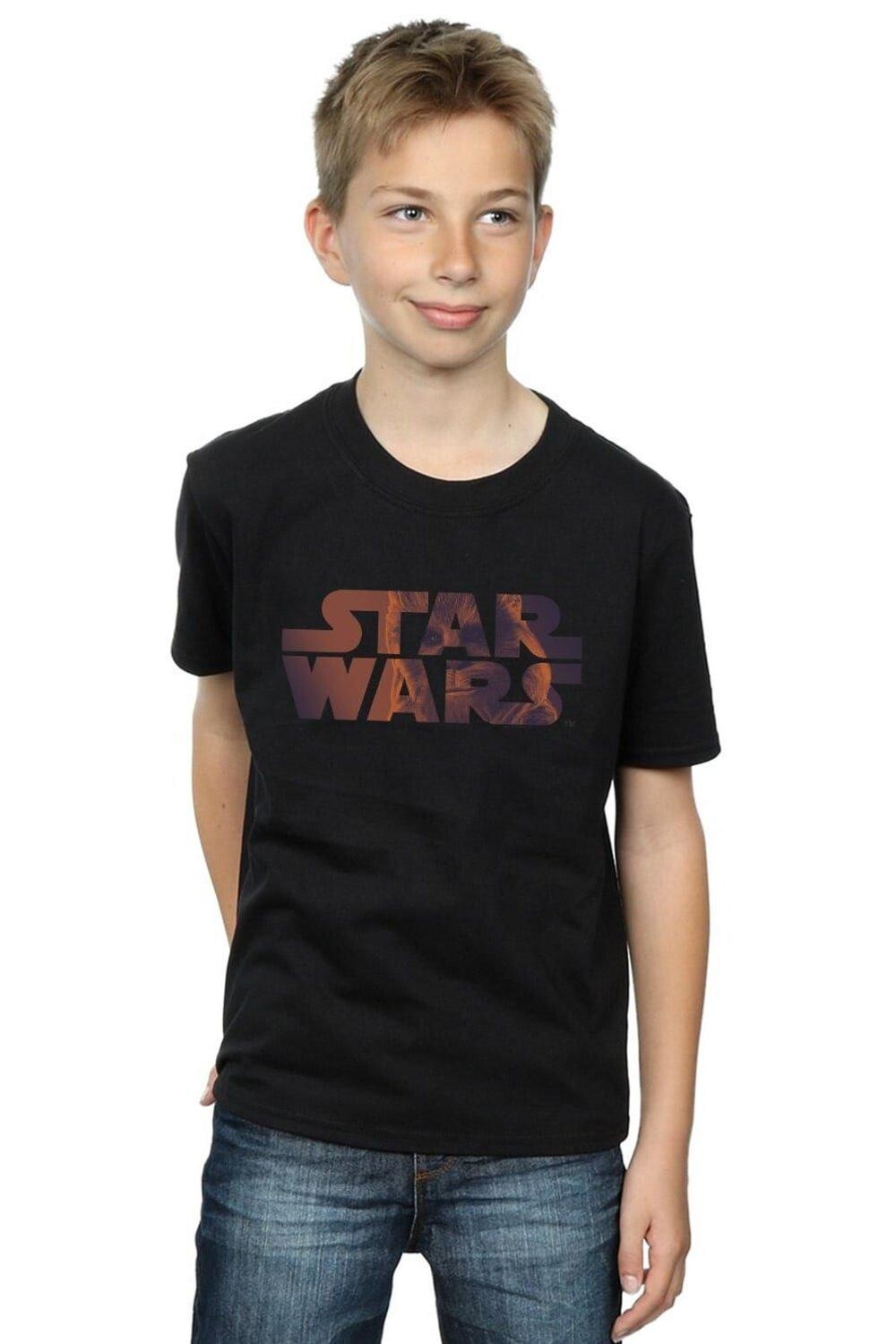 

Футболка с логотипом Чубакки Star Wars, черный