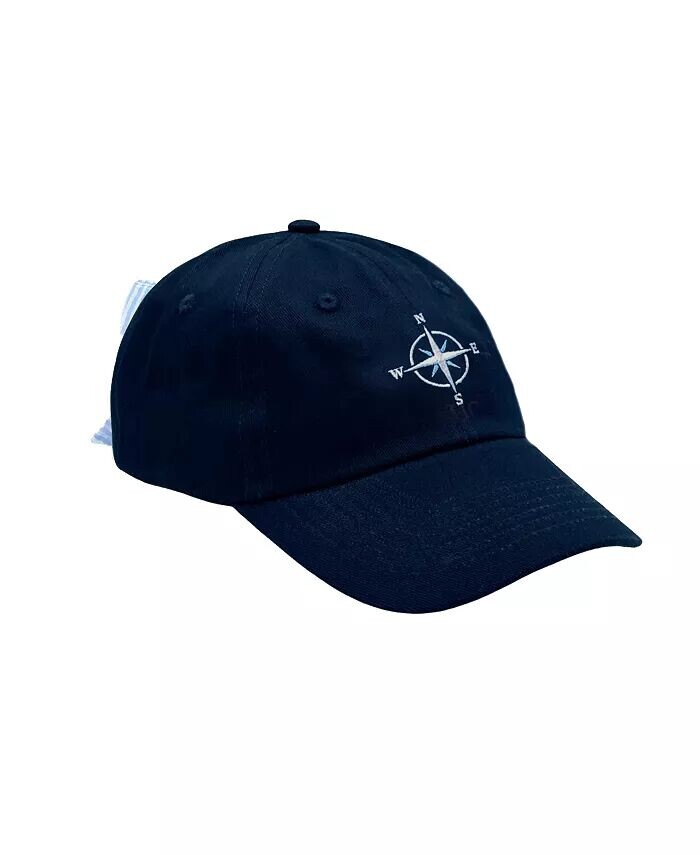 

Бейсболка Compass Bow для девочек в цвете Navy Bits & Bows