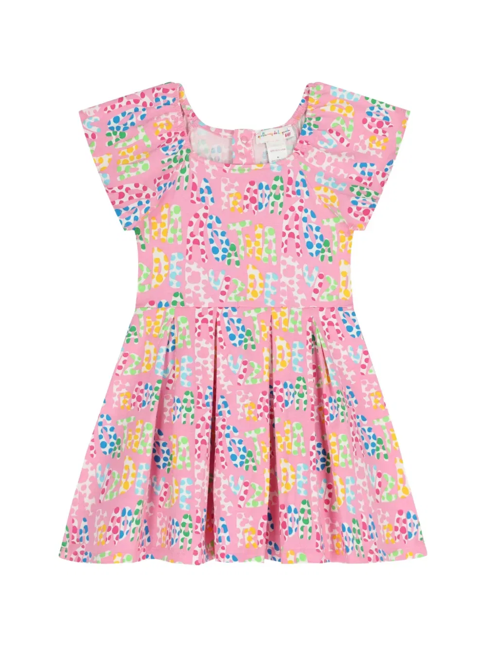 Платье с оборками и принтом Agatha Ruiz De La Prada, розовый
