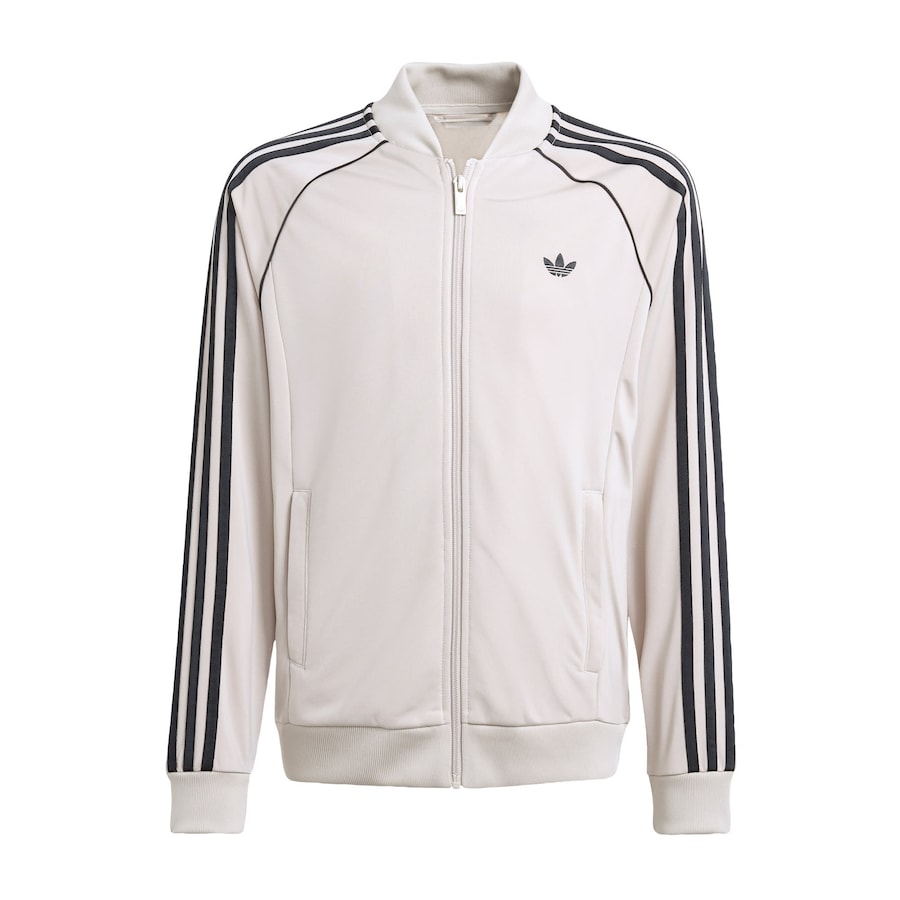 

Толстовка с капюшоном на молнии ADIDAS ORIGINALS, кремовый