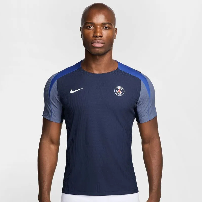 Топ мужской футболка Paris Saint Germain Strike с коротким рукавом Dri FIT Nike, синий — фото 4