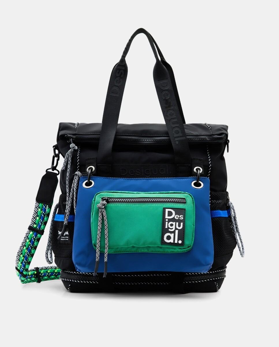 

Рюкзак Multicolor XL с несколькими ручками и съемным отделением Desigual, мультиколор