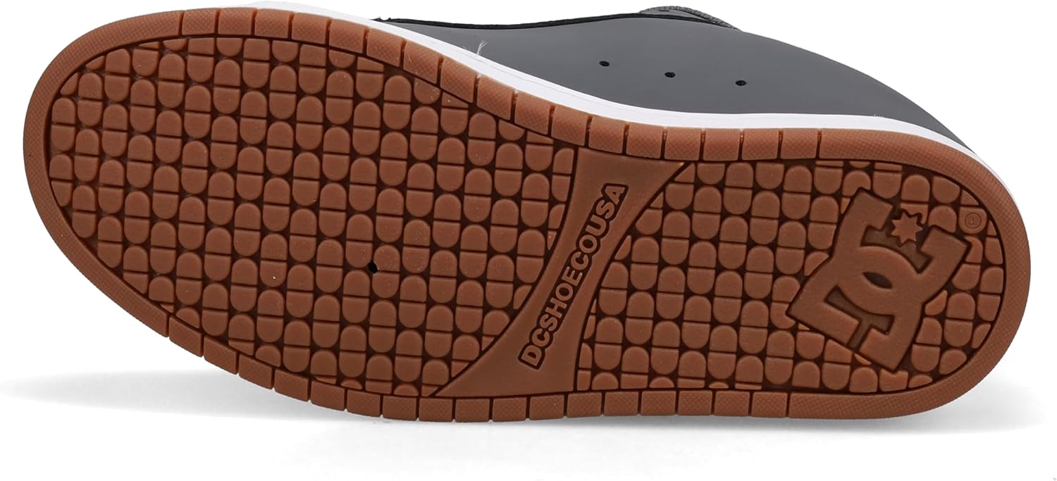 Мужские кеды DC Court Graffik, серо-белые Dc Shoes — фото 4