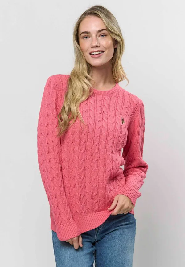 Джемпер увамаделин U.S. Polo Assn., Pink Lemonade