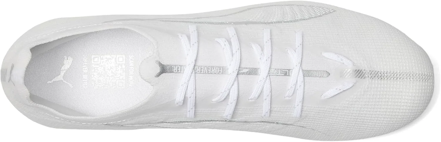 Футбольные бутсы Puma Men's Ultra 5 Pro для твердого грунта, белый — фото 2