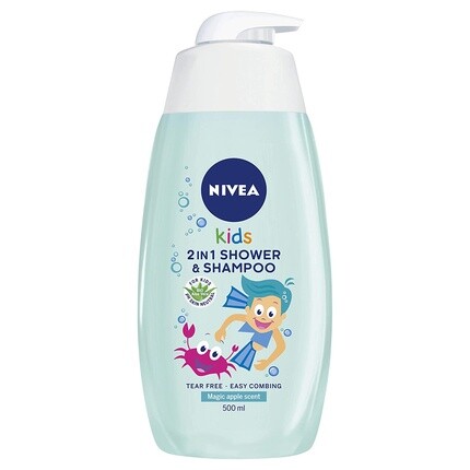 

NIVEA 2в1 Очищающее средство для тела и волос с ароматом яблока и карамели, 500 мл