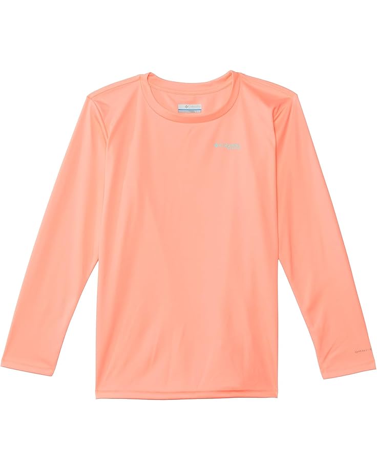 

Футболка Columbia Kids Tidal Tee PFG Palm Rise, цвет Tiki Pink/PFG Palm Rise