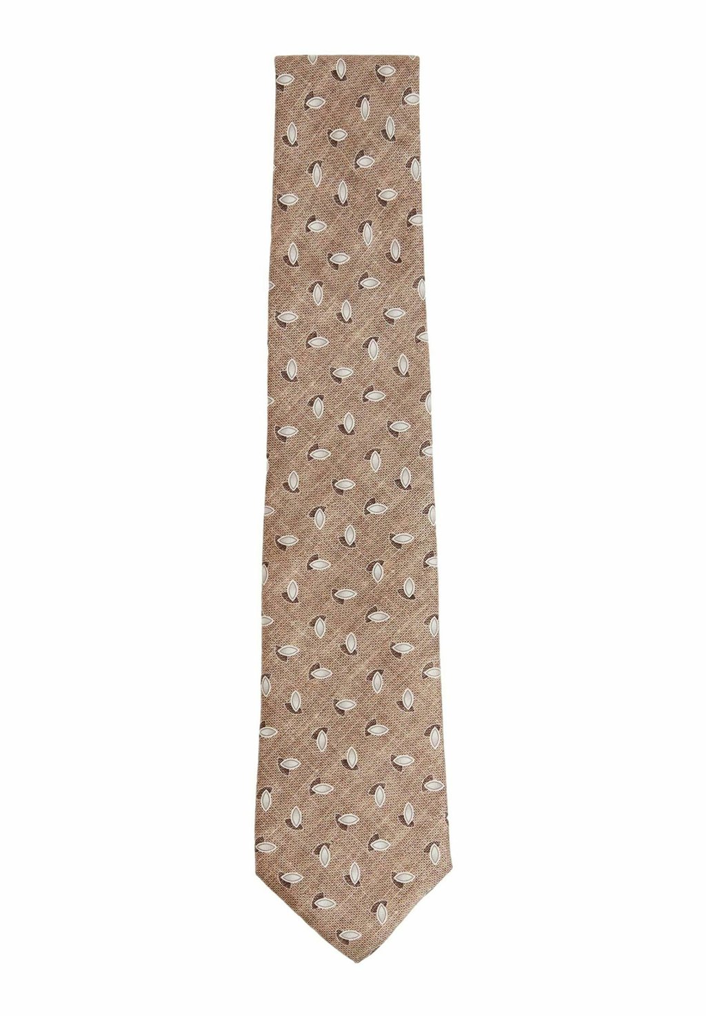 

Галстук LEONE GEOMETRIC PRINT Reiss, коричневый