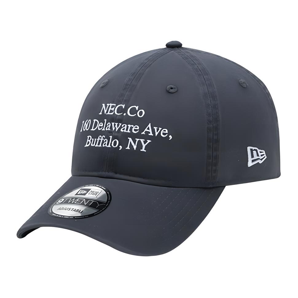 

Хлопковая бейсболка унисекс темно-графитовая New Era