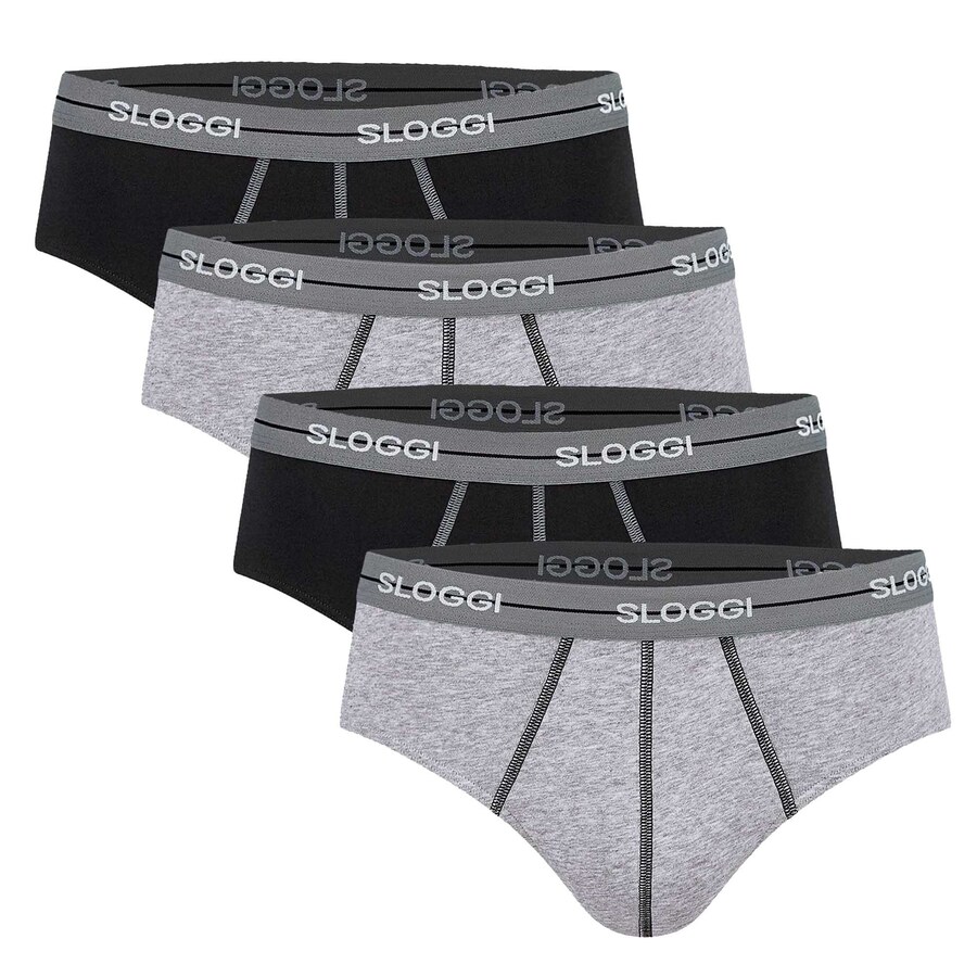 

Трусики SLOGGI, цвет Light grey/Black