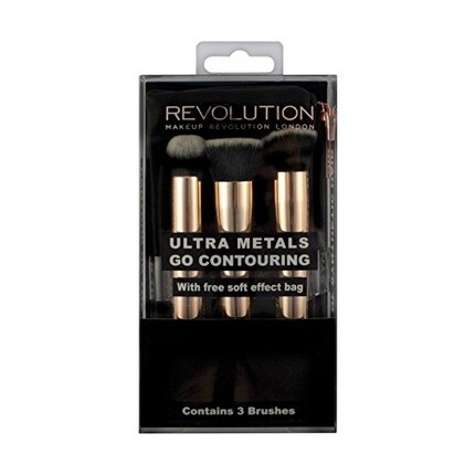 

Набор кистей для контуринга Revolution Ultra Metals Go, Revolution