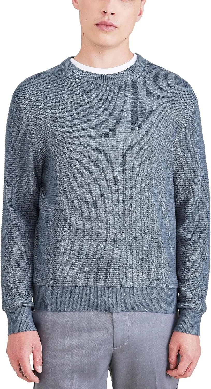 

Свитер с длинными рукавами и круглым вырезом Dockers Regular Fit