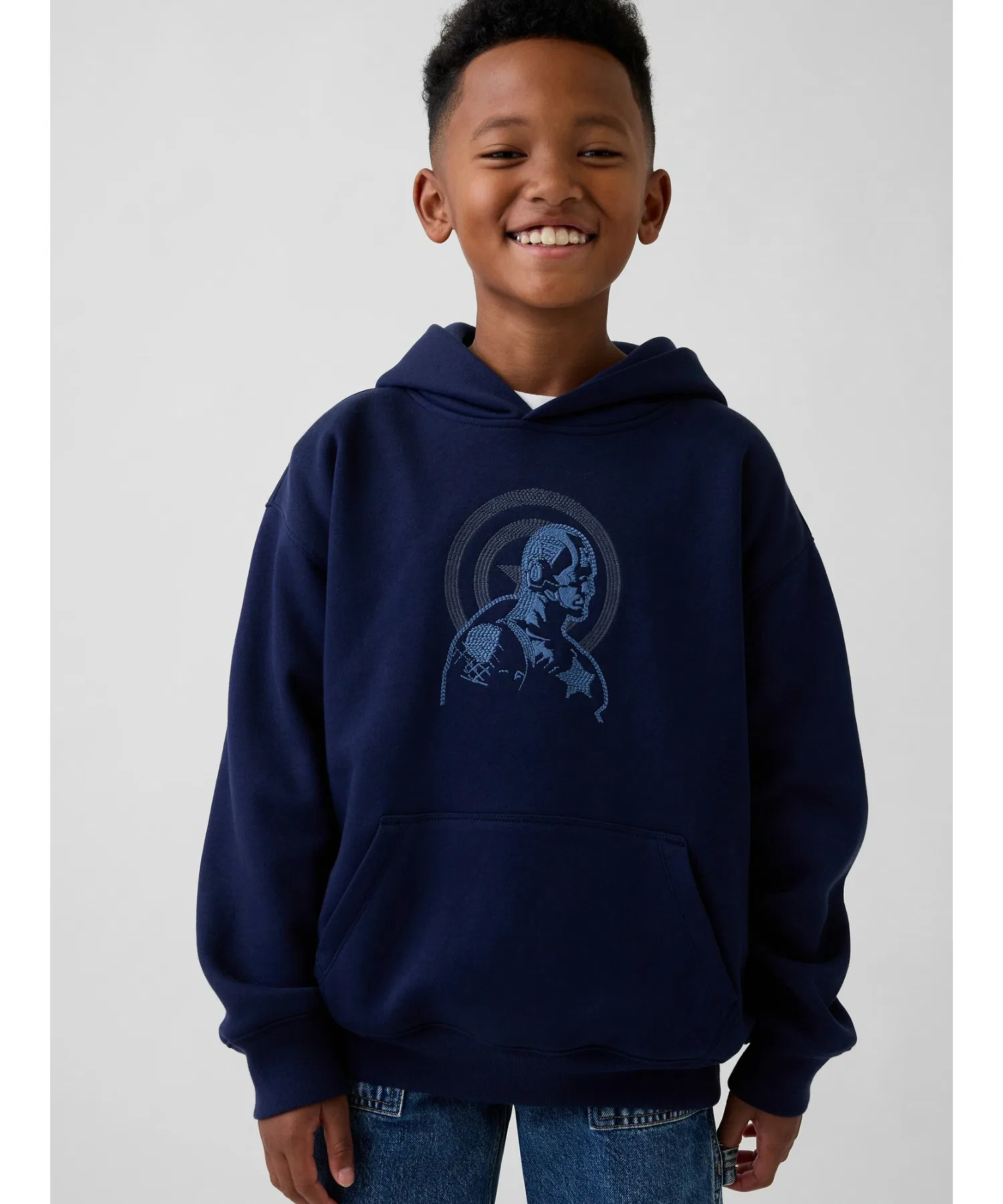 Детская толстовка Marvel Vintage Soft Relaxed Fit Hoodie