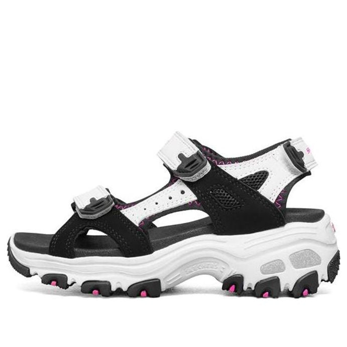 

Сандалии Skechers D'lites Sandal K Black/White, черный