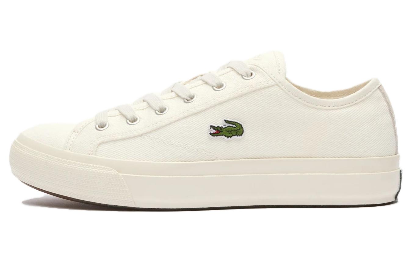 

LACOSTE Кроссовки Backcourt с логотипом экрю, цвет Ecru