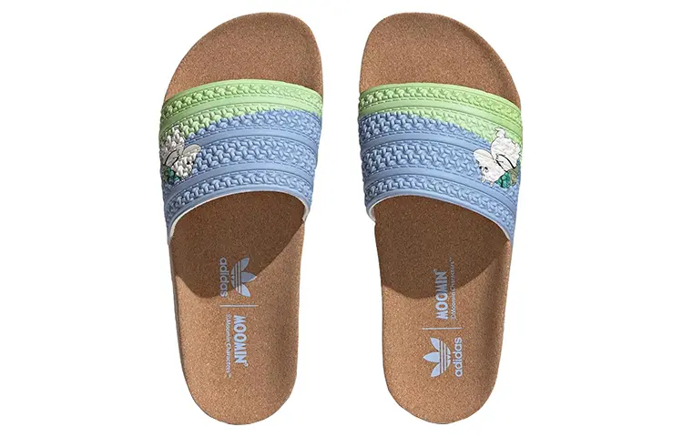 Шлепанцы и сланцы Adidas Originals Adilette Moomin Women's — фото 4