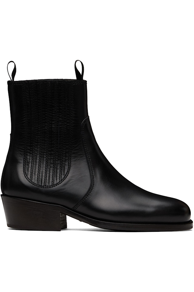 

Кожаные челси, дубленые растительными экстрактами Lemaire, черный